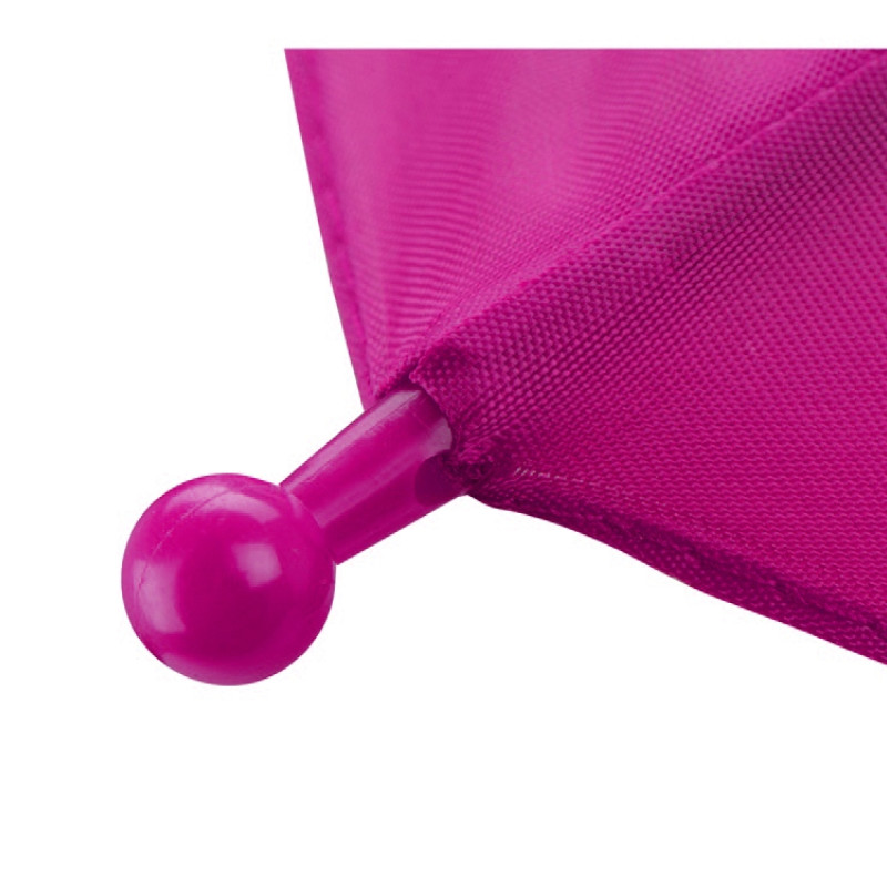 Зонт-трость "Edison", полуавтомат, детский, фуксия