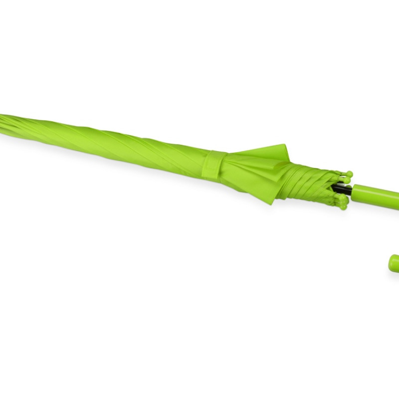 Зонт-трость "Edison", полуавтомат, детский, зеленое яблоко