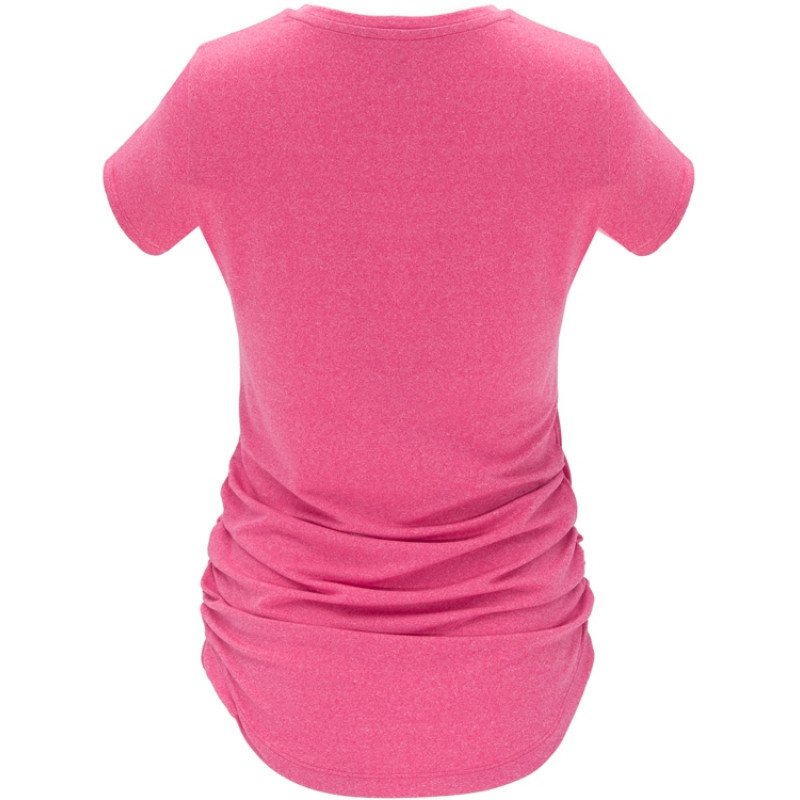 Футболка "Aintree" женская, меланжевый фуксия