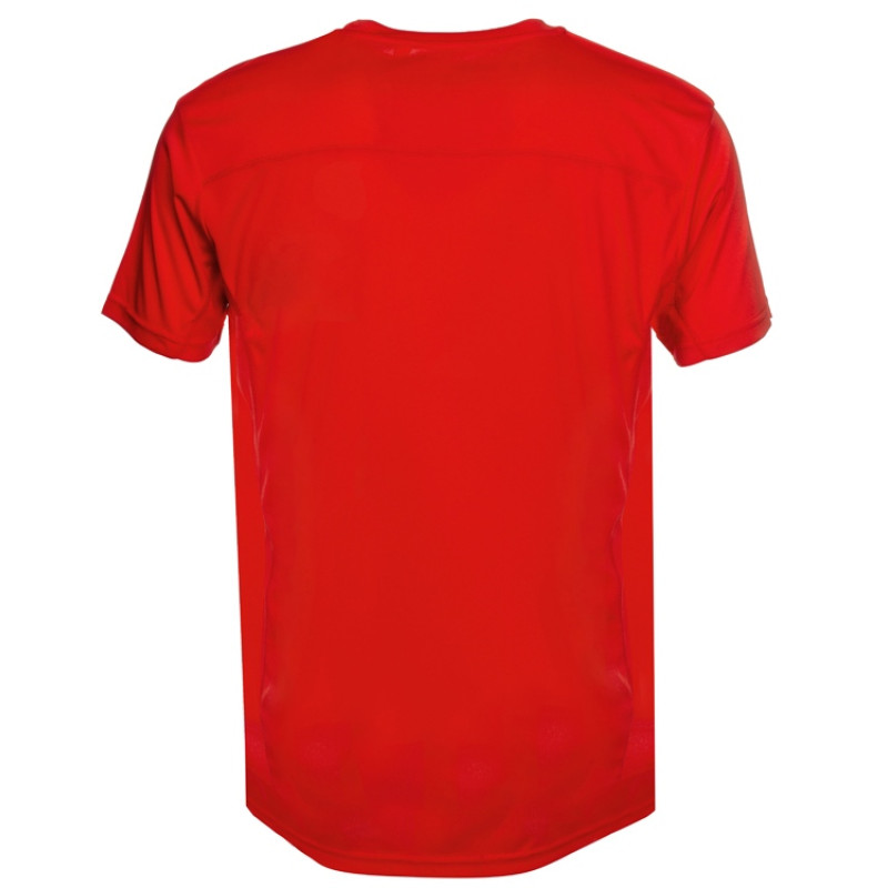 Мужская спортивная футболка Turin из комбинируемых материалов, красный