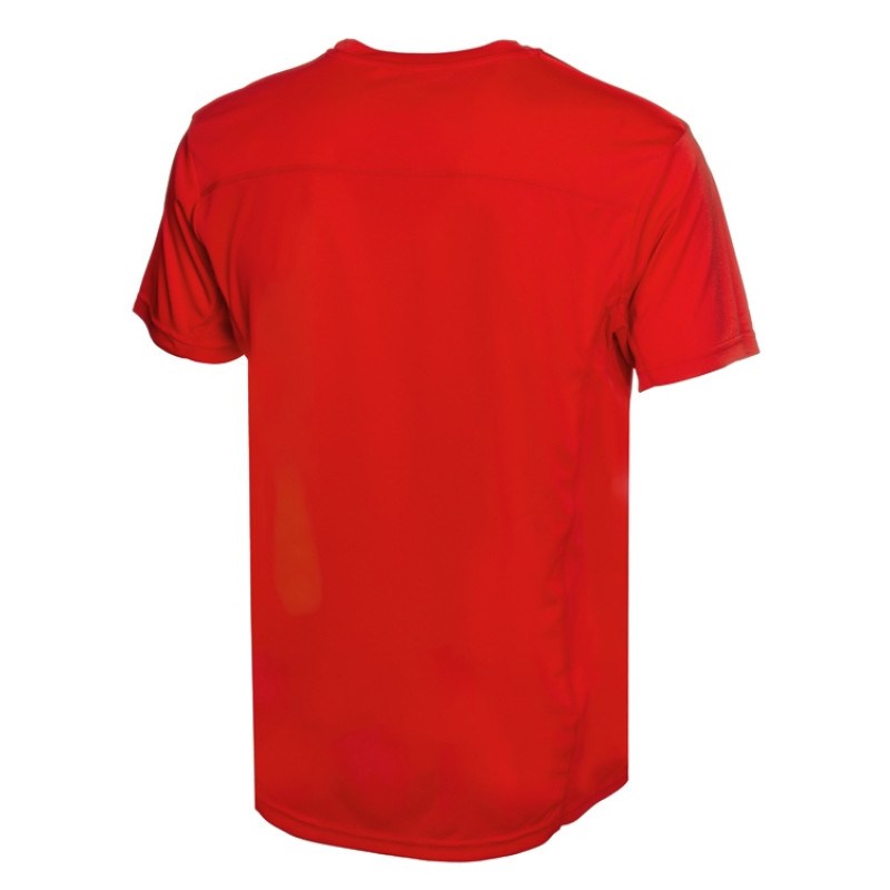 Мужская спортивная футболка Turin из комбинируемых материалов, красный