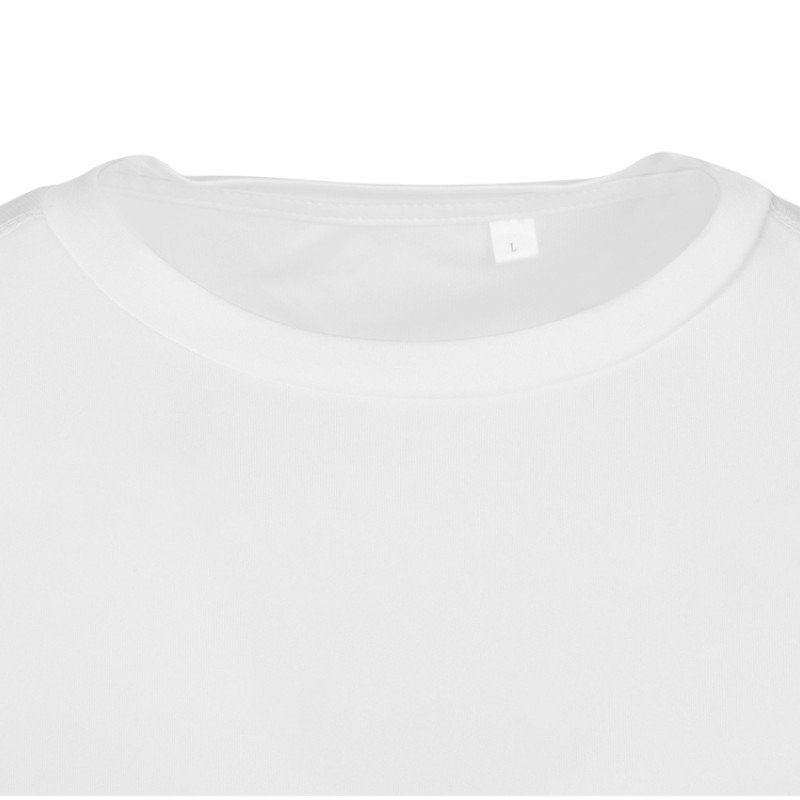 Мужская спортивная футболка Turin из комбинируемых материалов, белый