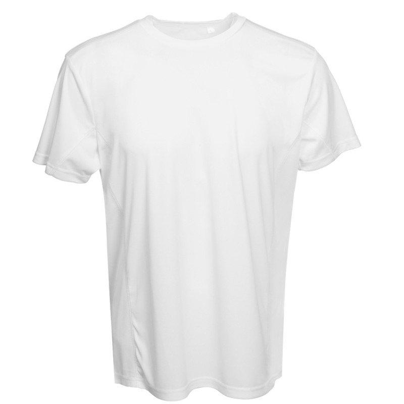 Мужская спортивная футболка Turin из комбинируемых материалов, белый