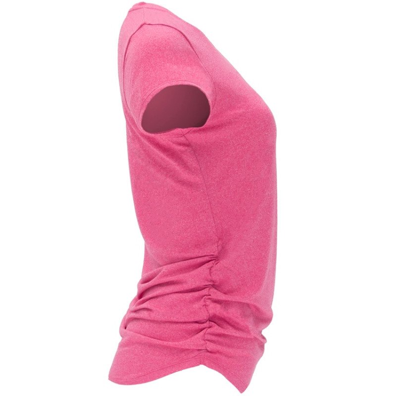 Футболка "Aintree" женская, меланжевый фуксия