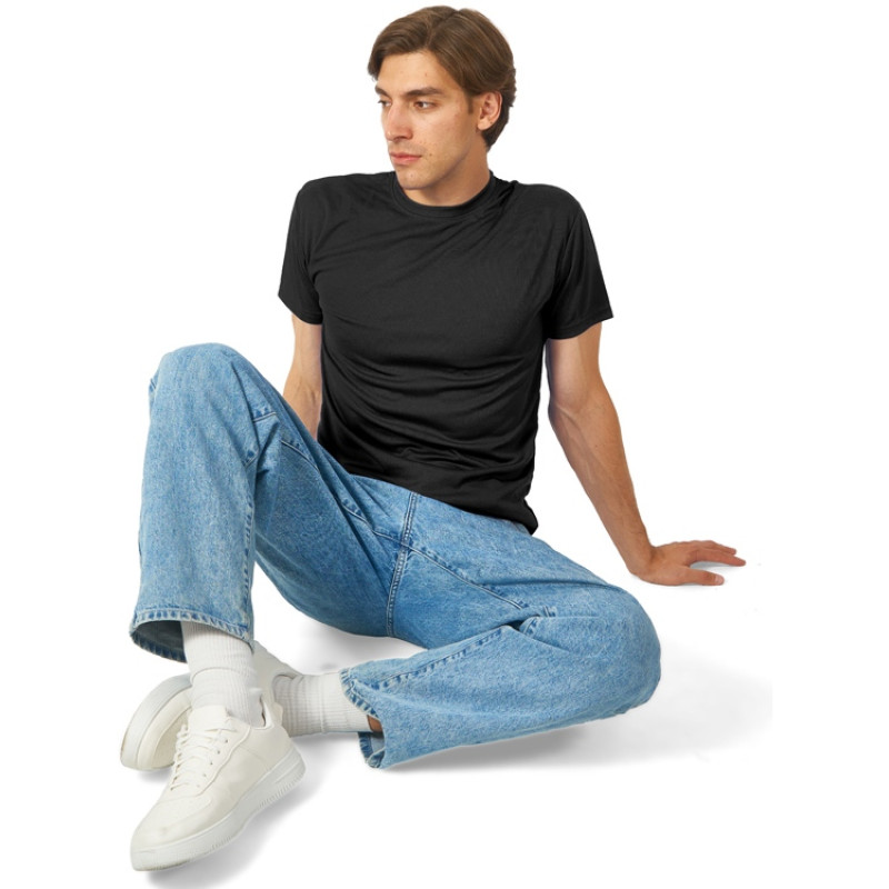 Футболка спортивная "Verona" мужская, черный Футболка спортивная "Verona" мужская, черный