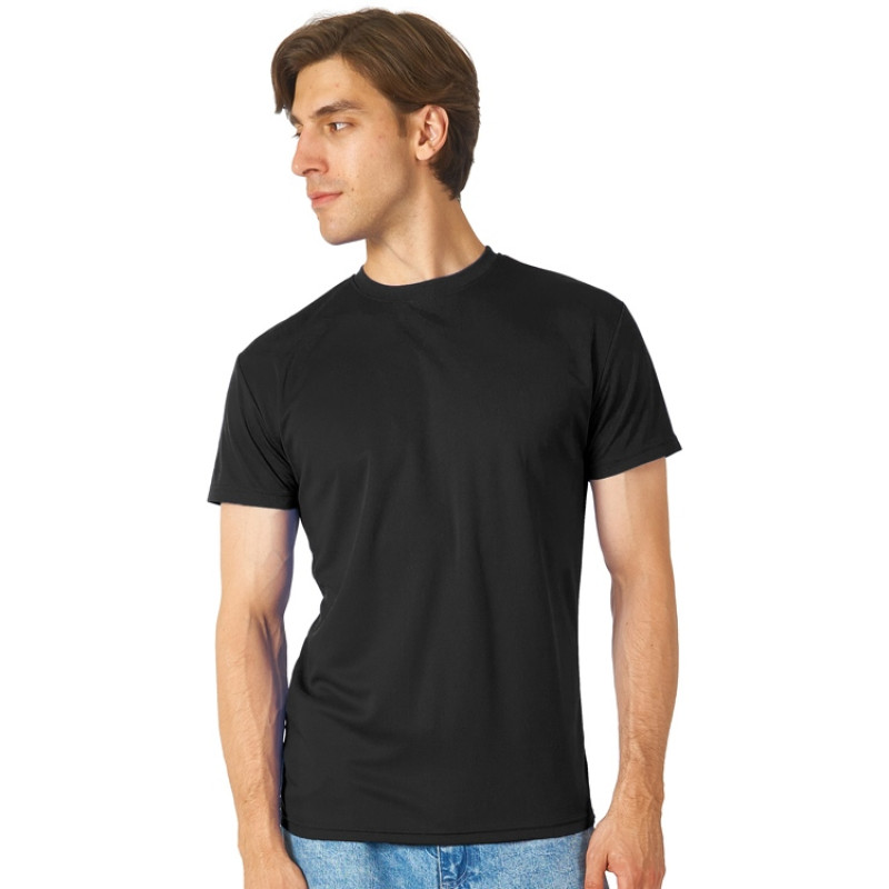 Футболка спортивная "Verona" мужская, черный Футболка спортивная "Verona" мужская, черный