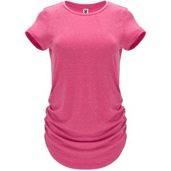 Футболка "Aintree" женская, меланжевый фуксия