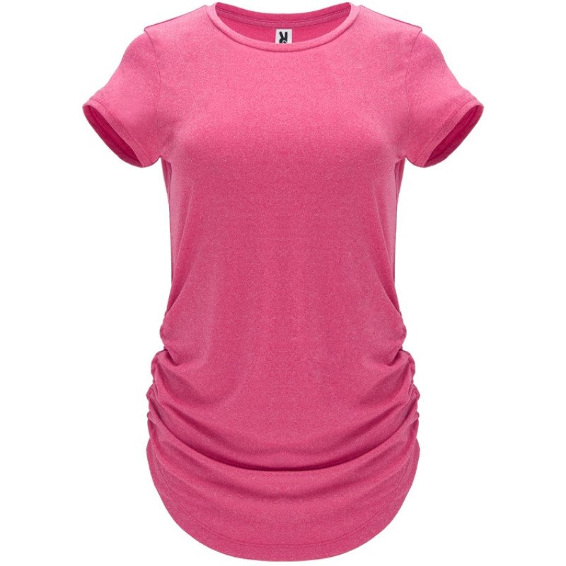 Футболка "Aintree" женская, меланжевый фуксия