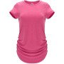 Футболка "Aintree" женская, меланжевый фуксия