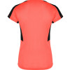 Футболка "Suzuka" женская, неоновый коралловый/черный