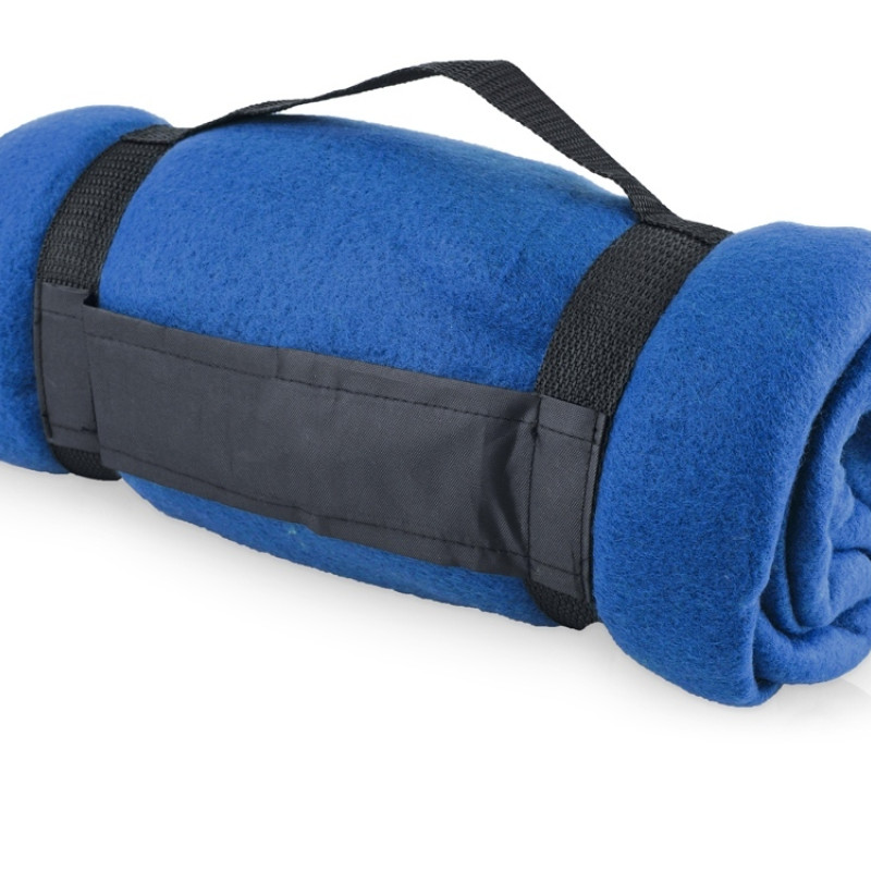 Подарочный набор с термосом и пледом «Serenity», синий