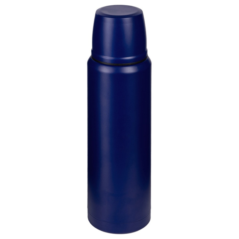 Подарочный набор с термосом и пледом «Serenity», синий