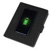 Органайзер с беспроводной зарядкой 5000 mAh "Powernote", темно-серый