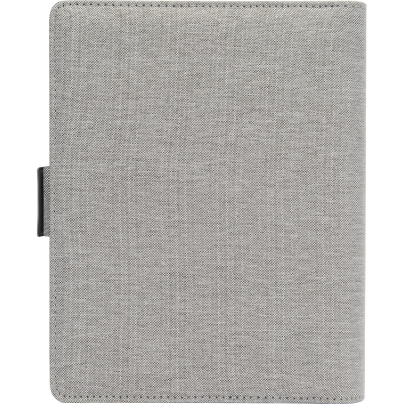 Органайзер с беспроводной зарядкой 5000 mAh "Powernote", светло-серый (P)