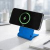 Внешний магнитный аккумулятор "MagnIQ", синий, 5000 mAh Внешний магнитный аккумулятор "MagnIQ", синий, 5000 mAh