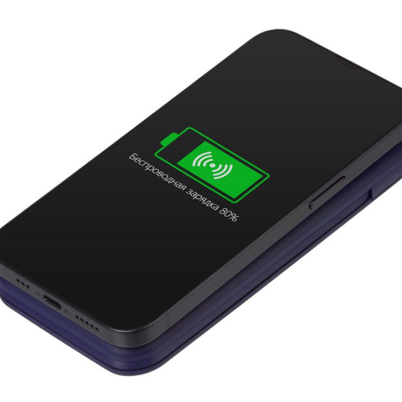 Внешний беспроводной аккумулятор с подсветкой лого «Astro», 10000 mAh, темно-синий (Р) Внешний беспроводной аккумулятор с подсветкой лого «Astro», 10000 mAh, темно-синий (Р)