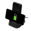 Портативное беспроводное зарядное устройство с док-станцией "Uniq", 10000 mah, черный