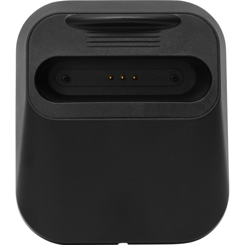 Портативное беспроводное зарядное устройство с док-станцией "Uniq", 10000 mah, черный