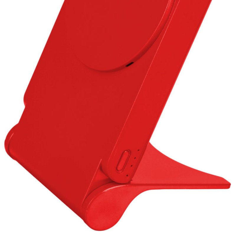 Внешний магнитный аккумулятор "MagnIQ", красный, 5000 mAh