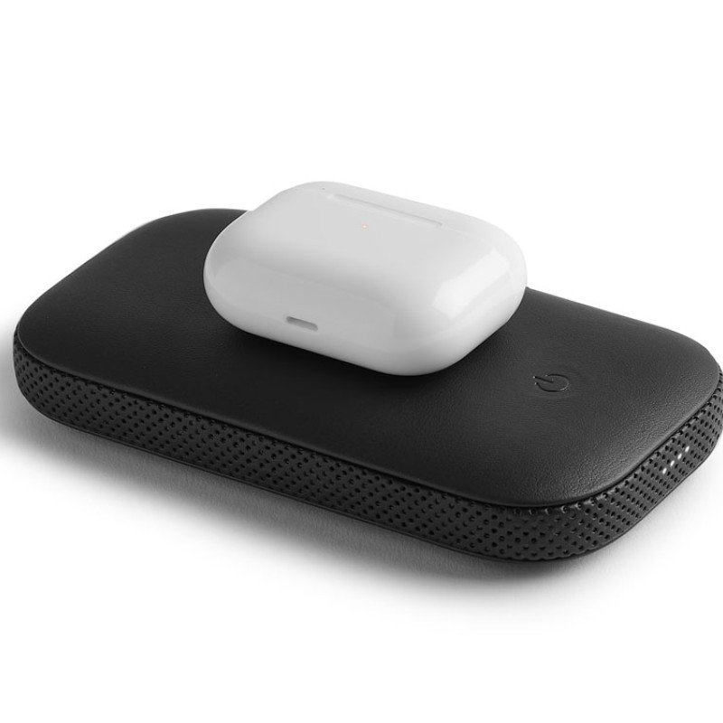 Внешний аккумулятор с беспроводной колонкой Powersound, черный