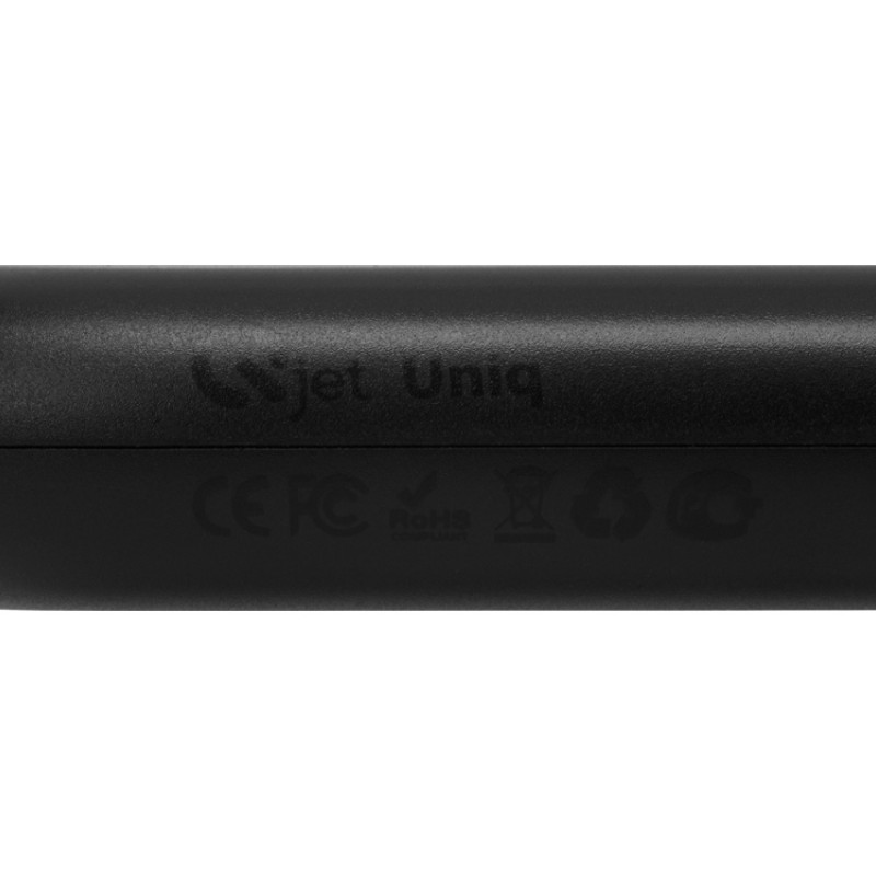 Портативное беспроводное зарядное устройство с док-станцией "Uniq", 10000 mah, черный