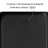 Портативное беспроводное зарядное устройство с док-станцией "Uniq", 10000 mah, черный