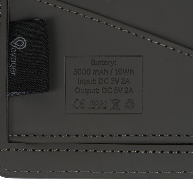 Органайзер с функцией беспроводной зарядки "Manner", 5000 mah, темно-синий (Р)