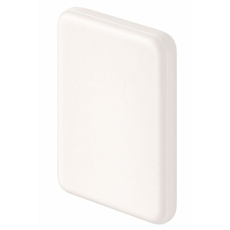 Магнитный внешний беспроводной аккумулятор «Polarix», QC/PD, 10000 мАч, слоновая кость