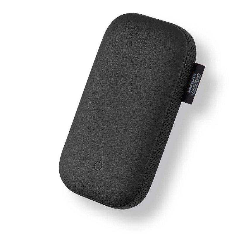 Внешний аккумулятор с беспроводной колонкой Powersound, черный