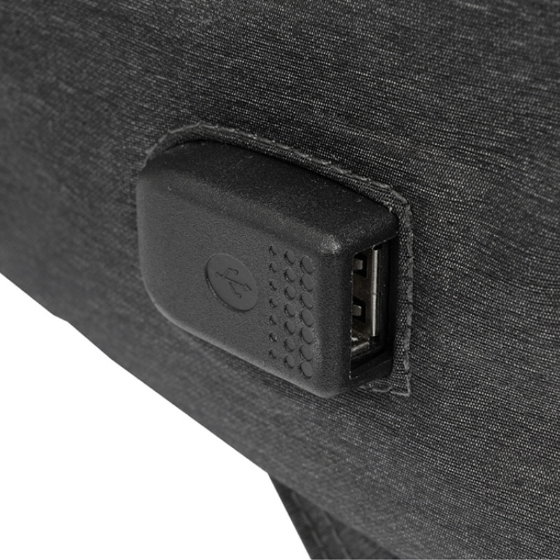 Рюкзак с отделением для ноутбука District, темно-серый