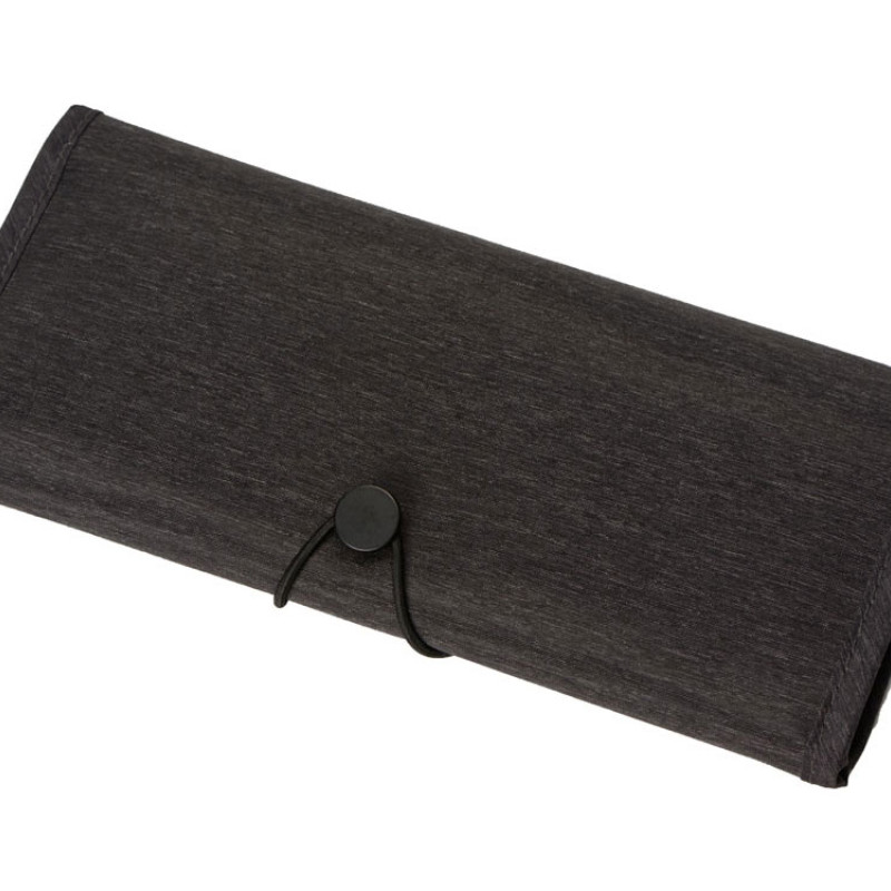 Органайзер District для электроники на резинке, темно-серый