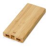 Внешний беспроводной аккумулятор из бамбука "Bamboo Air", 10000 mAh Внешний беспроводной аккумулятор из бамбука "Bamboo Air", 10000 mAh