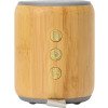 Портативная колонка из бамбука "Bongo", натуральный (Р)