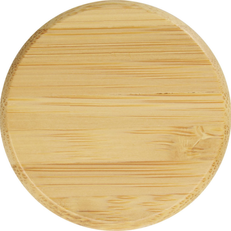 Стеклянная бутылка с бамбуковой крышкой «Foggy», 600мл, красный