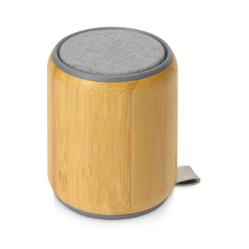 Портативная колонка из бамбука "Bongo", натуральный (Р)