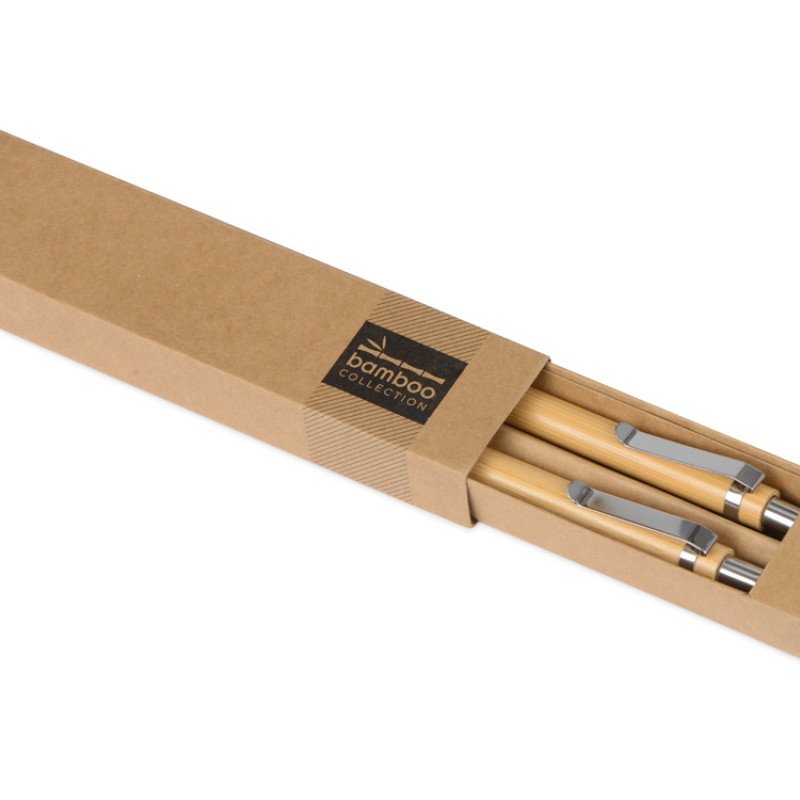 Набор "Bamboo" шариковая ручка и механический карандаш
