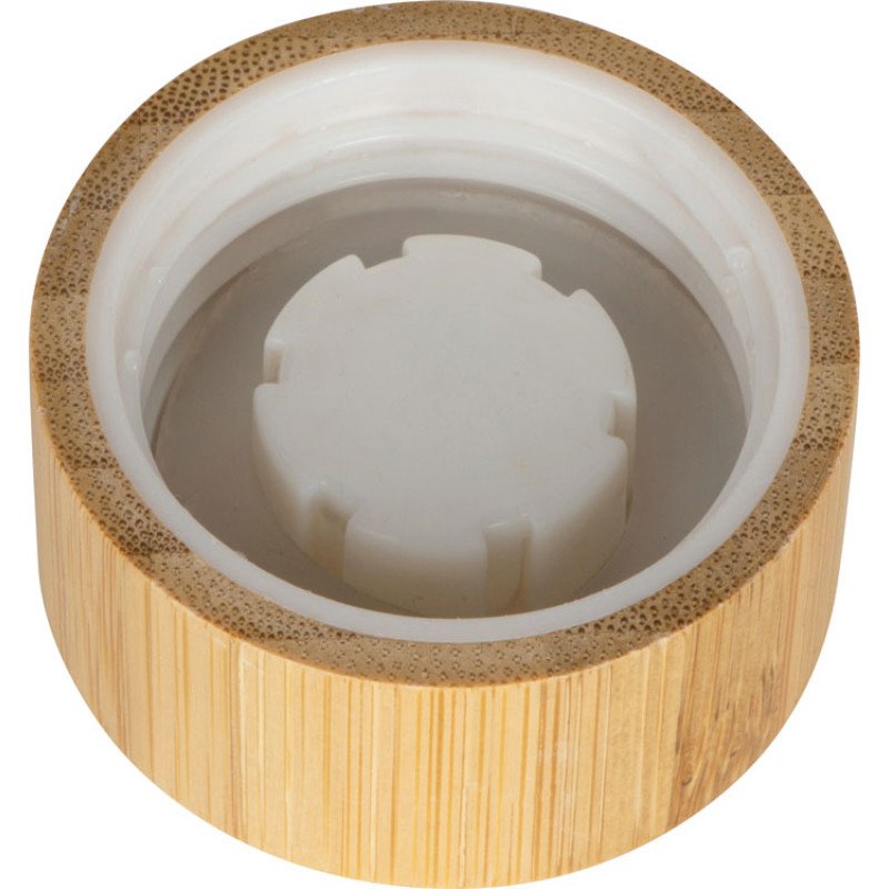 Бутылка из переработанного пластика "Kato Bamboo" с бамбуковой крышкой, 500 мл