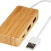 USB-концентратор Tapas из бамбука, натуральный