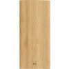 Внешний беспроводной аккумулятор из бамбука "Bamboo Air", 10000 mAh Внешний беспроводной аккумулятор из бамбука "Bamboo Air", 10000 mAh