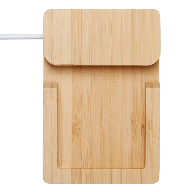 USB хаб «Memo», 2*USB, 2*Type C, бамбук