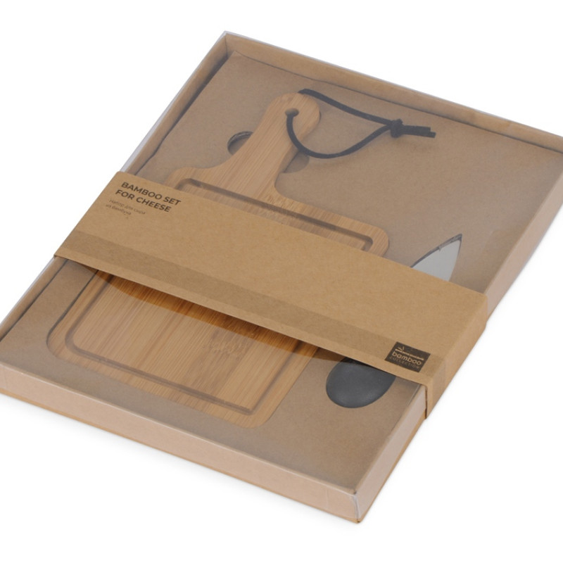 Набор для сыра из бамбуковой доски и ножа Bamboo collection "Pecorino"