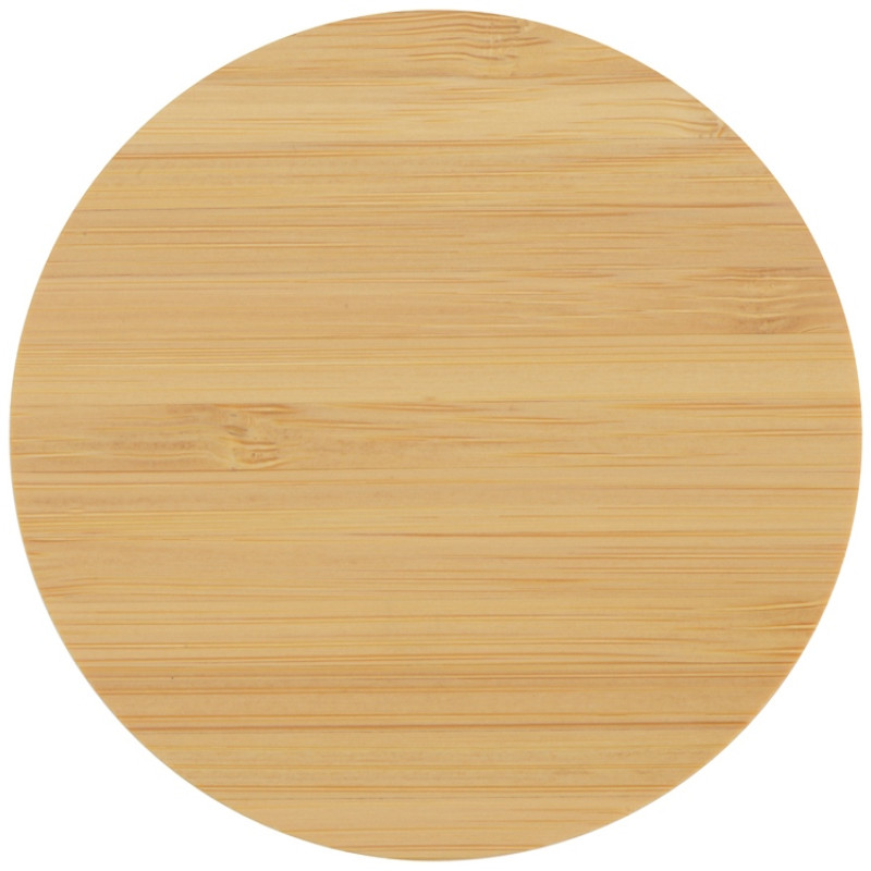 Беспроводное зарядное устройство из бамбука "Cap", натуральный