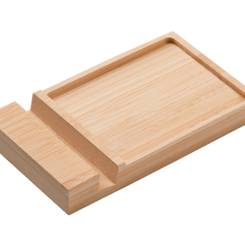 Подставка для ручек и телефона "Fika", натуральный/серый