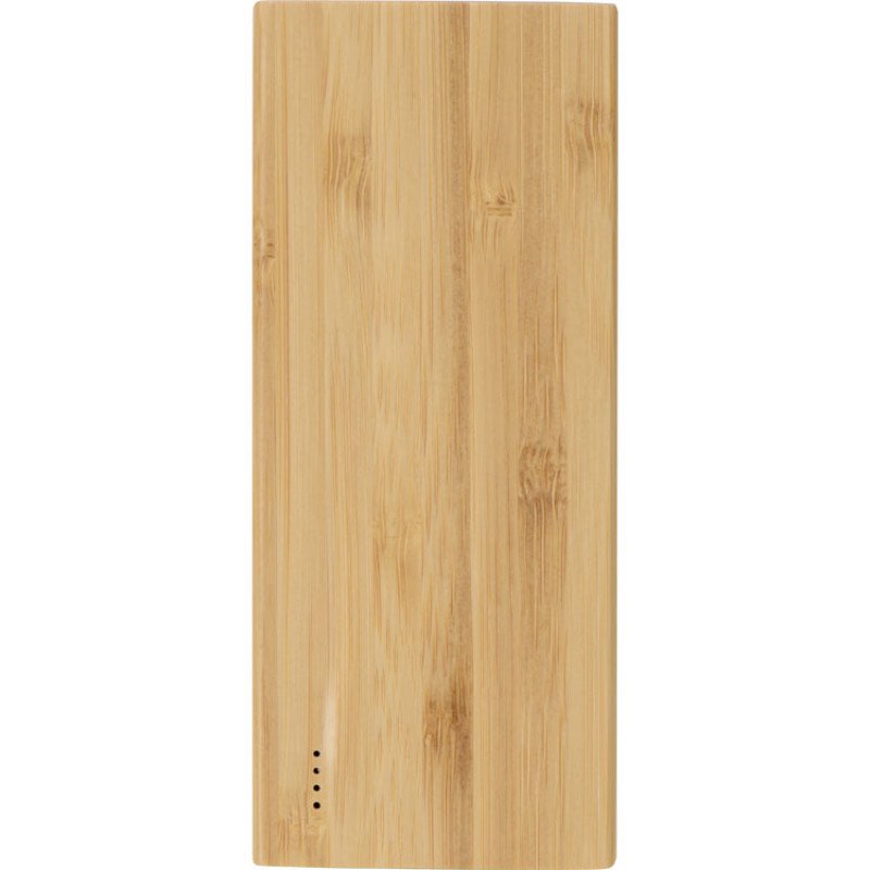 Внешний аккумулятор из бамбука "Bamboo", 5000 mAh