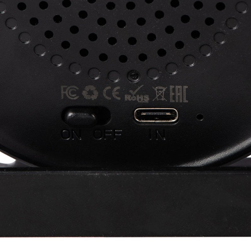 Портативная колонка c функцией беспроводной зарядки "Eclipse", 5 Вт / 10 Вт