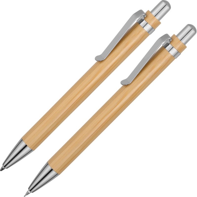 Набор "Bamboo" шариковая ручка и механический карандаш