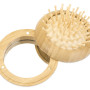 Расческа с зеркалом из бамбука "Daisy", натуральный