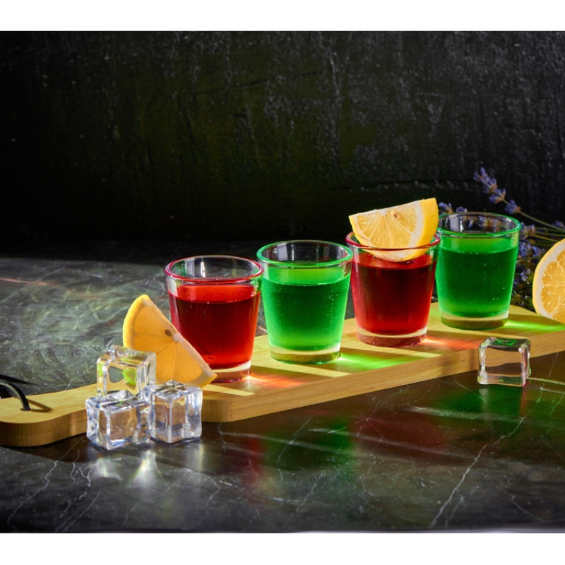 Набор стопок на бамбуковой подставке "Shots"