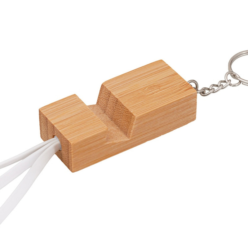 Универсальный кабель с подставкой 4-в-1 «Unicable», белый