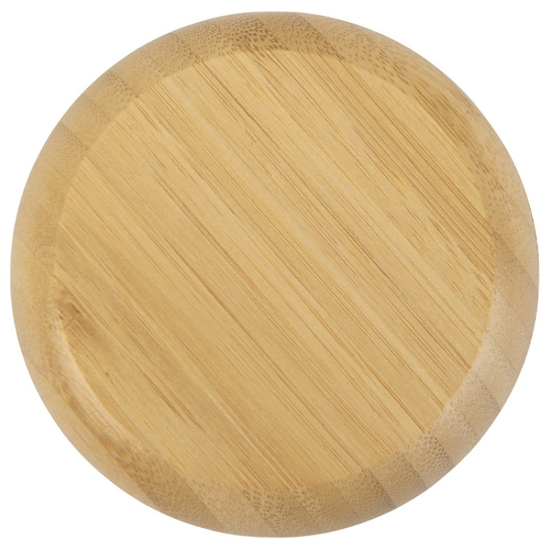 Расческа с зеркалом из бамбука "Daisy", натуральный Расческа с зеркалом из бамбука "Daisy", натуральный